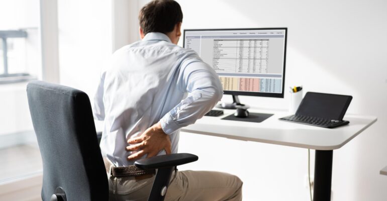 Bad Posture Office Desk Chair