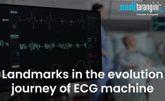 Landmarks in the evolution journey of ECG machine
