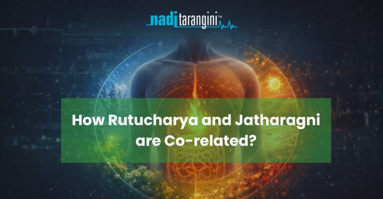 How Rutucharya and Jatharagni are Co-related?