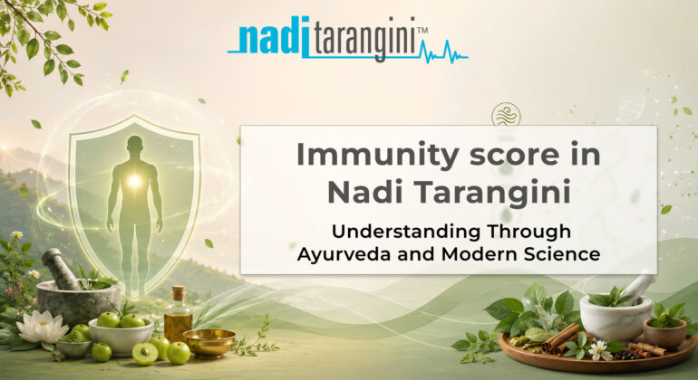 Immunity score in Nadi Tarangini