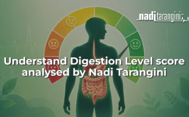 Understand Digestion Level score analysed by Nadi tarangini